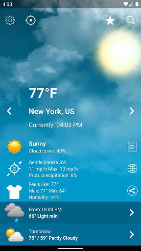 Screenshot Weather XL PRO