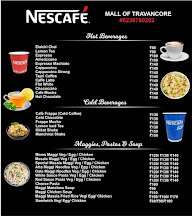 Nescafe menu 1