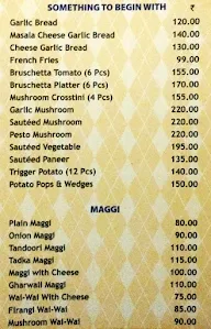 Banjara Cafe & Lounge, JLN Marg menu 4