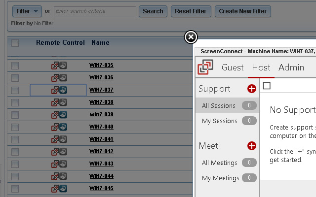 N-Central ScreenConnect extension