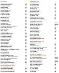 Chowringhee menu 2