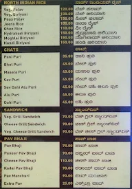 Rajathadri Food Fort menu 6