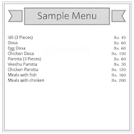 Vel Chetinadu Mess menu 1