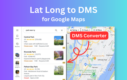 Lat Long to DMS - Latitude Longitude Convert small promo image