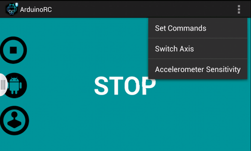 Screenshot Arduino Bluetooth  Controller