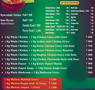 Shahi Bawarchi menu 1