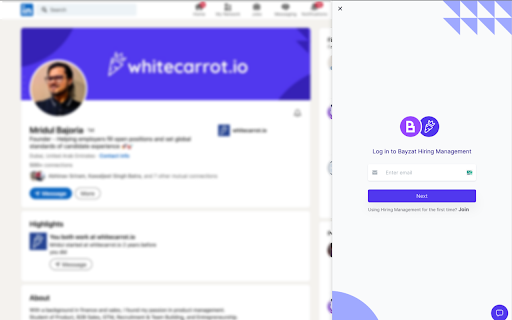 WhiteCarrot Hiring Management