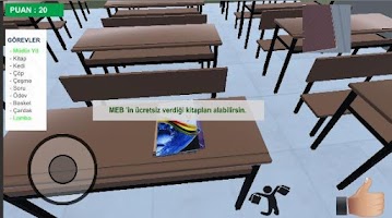 3D Okul Oyunu Screenshot