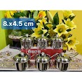 Hủ Đựng Gia Vị Inox Dày Dặn , 1 , Kèm Muỗng( 1 Cái)