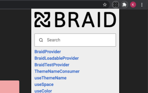 Braid Lookup Extension