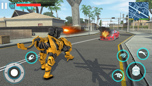 Screenshot Mobile Robot: Robot Car Game