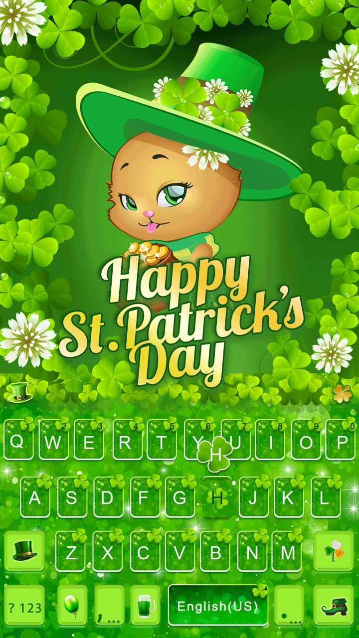 St.Patricks Day GIF Keyboard Screen 2