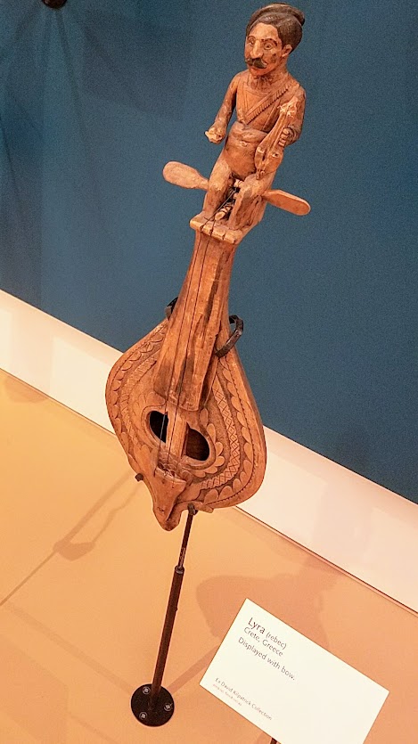 Music Instrument Museum (MIM) Geographic galleries, Lyra (rebec) from Crete, Greece