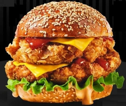 Peri Peri Cheese Chicken Burger