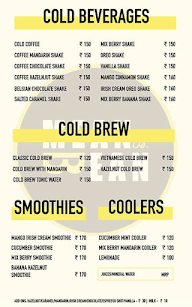 Mean Bean Cafe menu 3