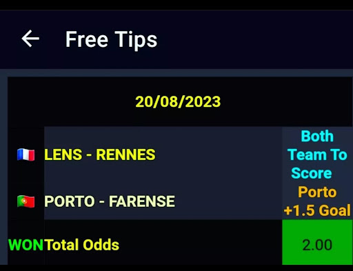 Screenshot 777 Betting Tips