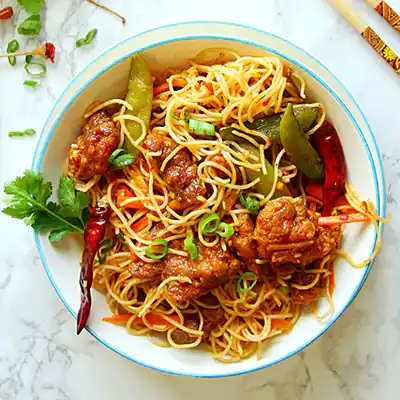 Chicken Schezwan Noodles