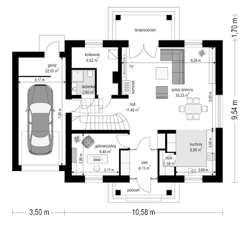 Magnat 3 - Rzut parteru