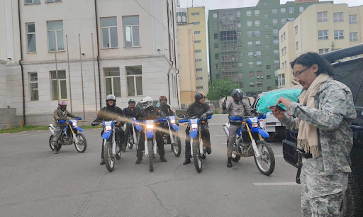 mongolie à moto