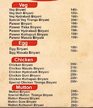 Swad Biryani House menu 4