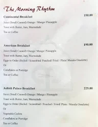 Paqwaan- Hotel Ashish Palace menu 3