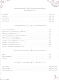 Queenstown Cafe menu 1