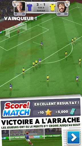 Code Triche Score! Match - Football PvP  APK MOD (Astuce) 1