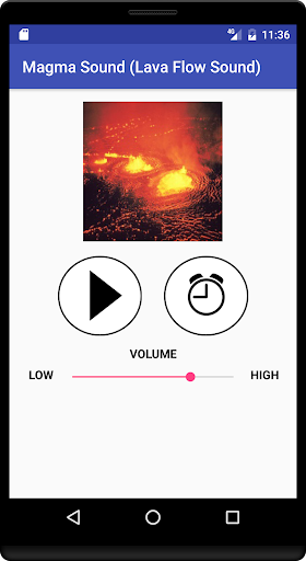 Magma Sound (lava flow sound)