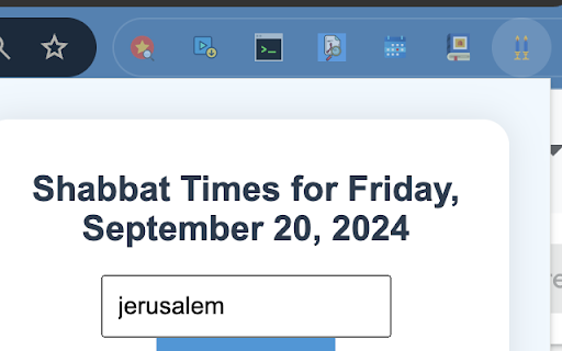 Shabbat Times