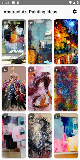Screenshot Abstract Art Painting Ideas
