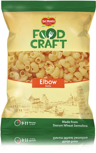 Delmonte Del Monte Food Craft Elbow Pasta - 500 gm