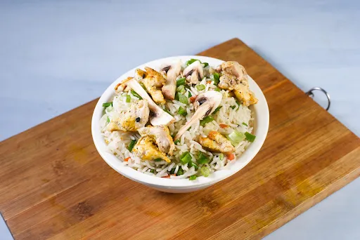 Chicken Mushroom Fried Rice