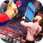 Cover Image of डाउनलोड Wrestling Cage Revolution : Wrestling Games  APK