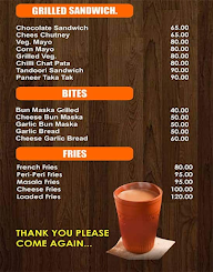 Chai Chaska Cafe menu 2