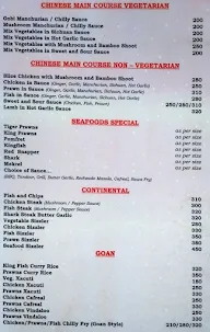 Indian Red Chilli menu 1