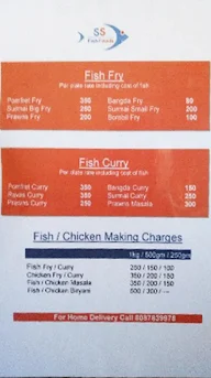 S.S Fish Foods menu 1