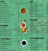 a-one tea company menu 1