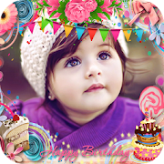 Birthday Photo Editor:Photo Frame  Icon