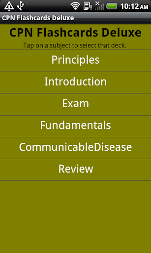 CPN Flashcards Deluxe