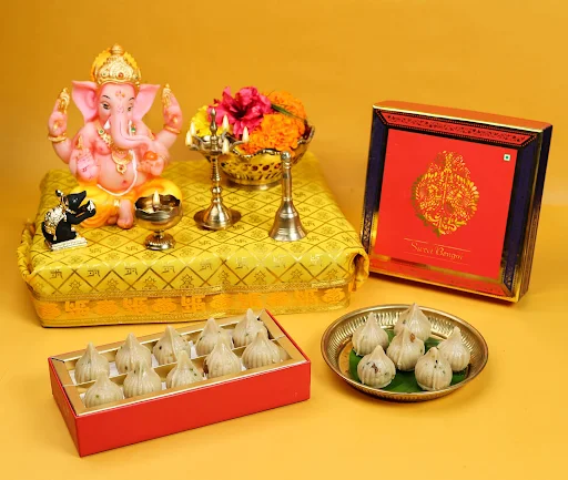 Kaju Modak Box (10 Pcs)