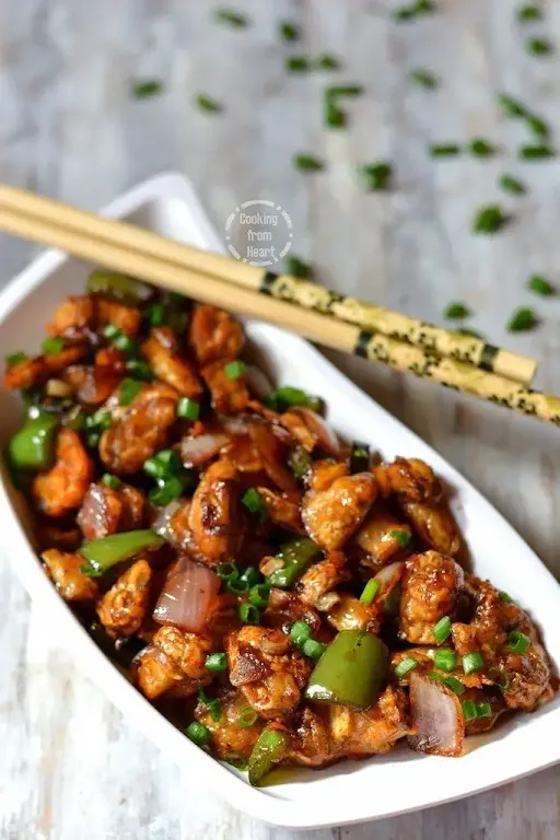 Chilli Mushroom Dry