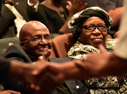 Archbishop Desmond Tutu and his wife Leah. Picture: GALLO IMAGES / FILE