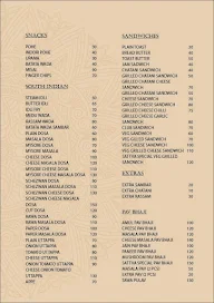 Sattva Vegetarian's Restaurant menu 3