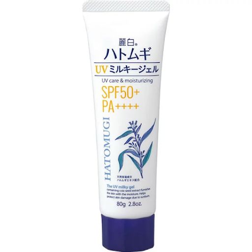 Kem chống nắng ý dĩ không màu SPF 50+ KUMANO YUSHI 80g