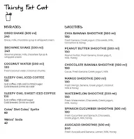 Fat Cat Bistro menu 1