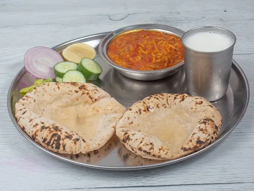 Sev Tomato With Paratha Combo