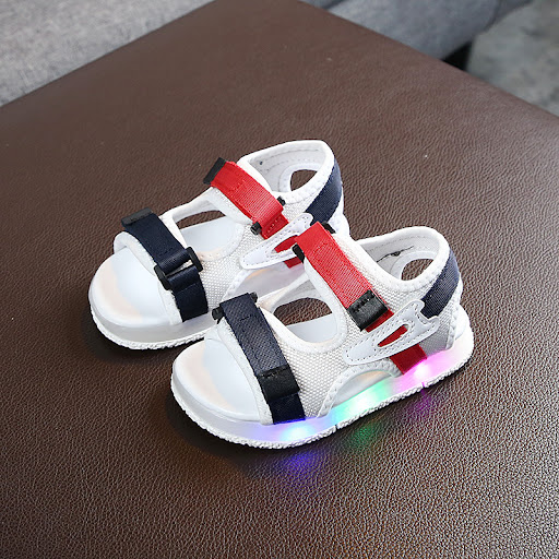 Title 4, Girls Velcro Casual Sandals, easy on and off, ...