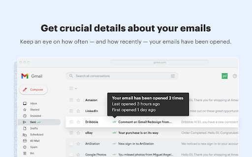 Free Email Tracker for Gmail by PandaDoc