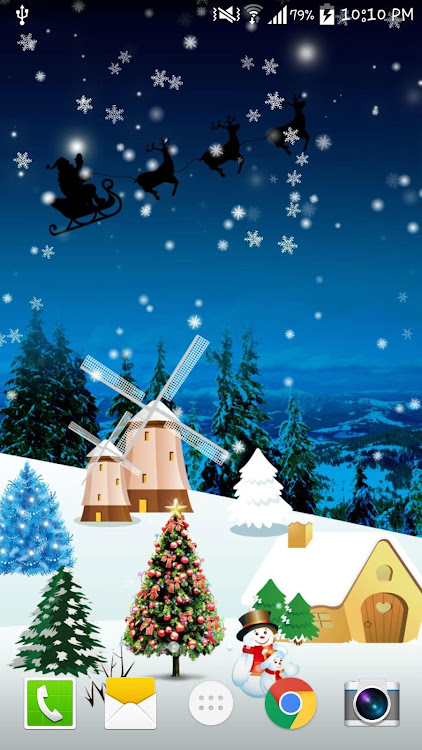 Christmas Live Wallpaper Pro - 1.0.4 - (Android)