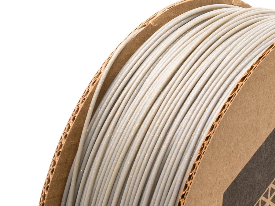 Protopasta Atomic Age Gray Gold Glitter HTPLA Filament - 1.75mm (0.5kg)